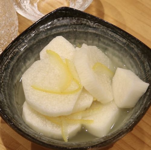 長芋のわさび漬け