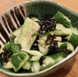 塩昆布たたききゅうり