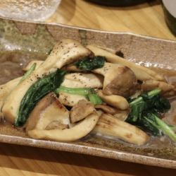 エリンギのバター炒め