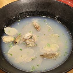 あさりの酒蒸しバター