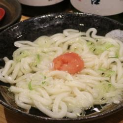 明太出汁うどん