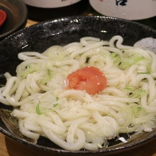 明太出汁うどん