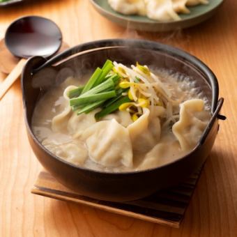 [Limited to certain days of the week!] 3-hour all-you-can-drink included! 7-course "Miyabi Rich Pork Bone Dumpling Hot Pot Course" 5000 yen → 4000 yen