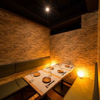 【6名様個室】広々とした空間で様々なシーンに対応◎