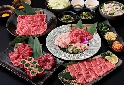 【歓迎送別会に◎】金山厳選焼肉コース 売れ筋メニュー厳選!7000円120分飲放付