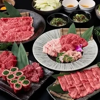 【歓迎送別会に◎】金山厳選焼肉コース　　売れ筋メニュー厳選！5500円※お料理のみ