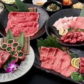 極 焼肉コース　金山店の4大名物を全て堪能！8500円※お料理のみ