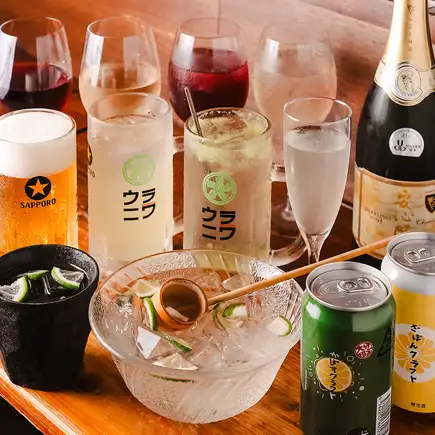 【2F・3F貸切プラン】20名～大型宴会まで対応◎階別フロア貸切＆合同貸切宴会コース★