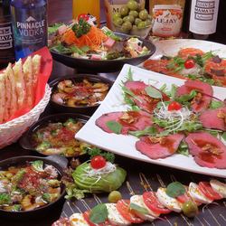 4名～OK！【4,500円プレミアムコース】全13品◆120分飲放題付♪