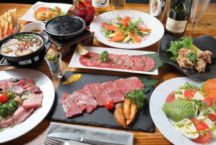 【4000円コース［全13品］＋飲み放題120分付】コミコミスペシャルコース⇒5500円(税込)