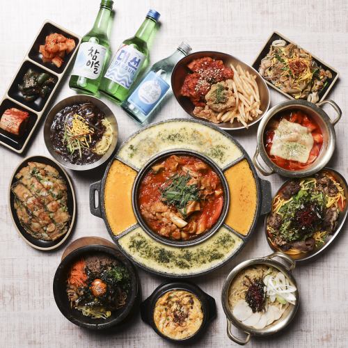 【本場韓国料理☆豊富なアラカルト】人気のUFOチキンをはじめヤンニョムチキン・ケランチム・トッポギなど