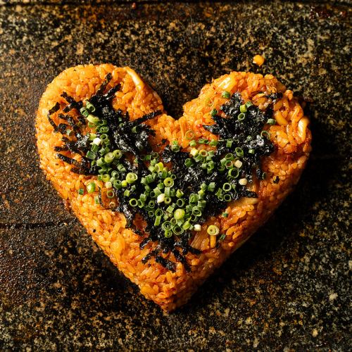 Kimchi rice for the final dish (1 serving)