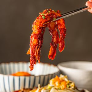 Gejang (crab) and seu (shrimp)