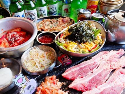 宴会シーズンの今だけ限定!豪華な内容で6000円ぴったり★3H飲み放題+全7品『宴会満足コース』