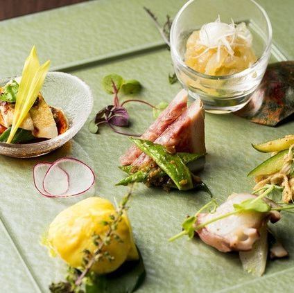 おまかせ前菜三種盛り合わせ〈2名様分〉