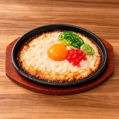 철판 츠키미 토로로 스테이크