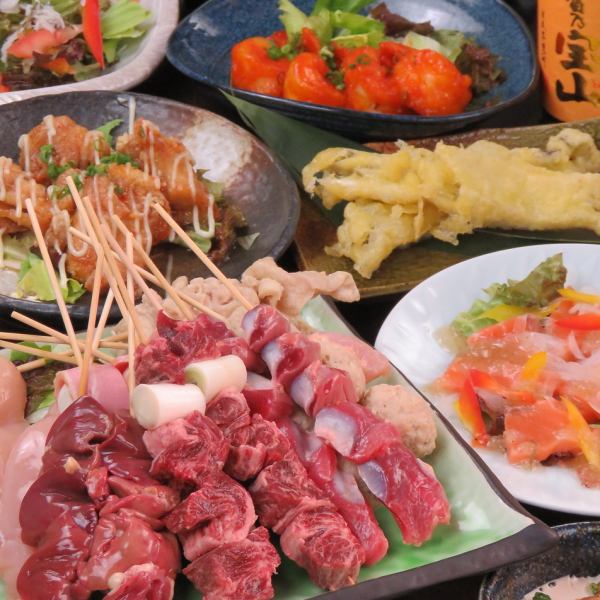 Sandaime Sumigura limited course with all-you-can-drink for 2 hours [7 dishes 5,500 yen → 4,500 yen] [8 dishes 6,500 yen → 5,500 yen]