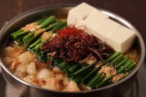 仙頭　もつ鍋【醤油】　1人前