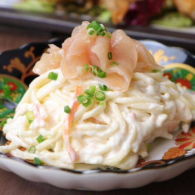 スパサラ鶏生ハム乗せ