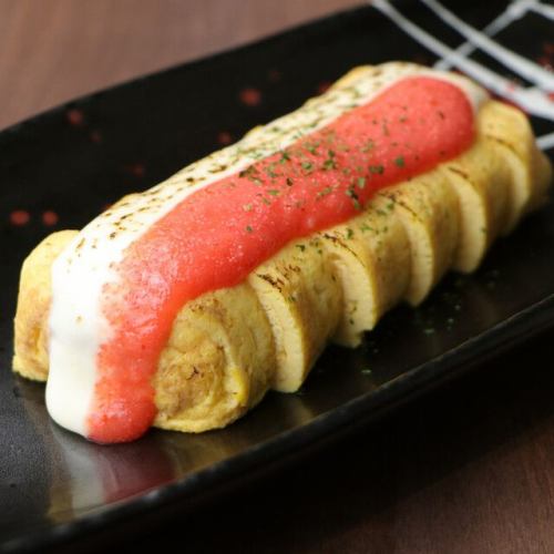 明太チーズ出汁巻き玉子