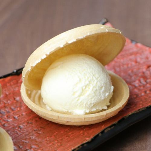 バニラアイス最中