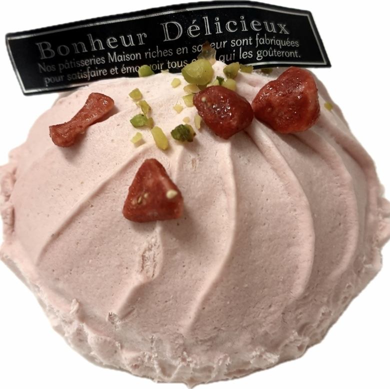 いちごのモンブラン