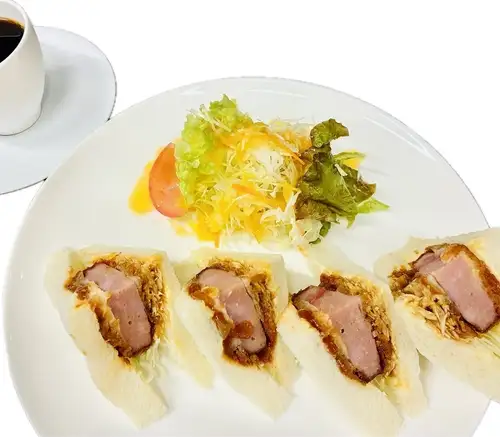 厚切火腿排三明治套餐