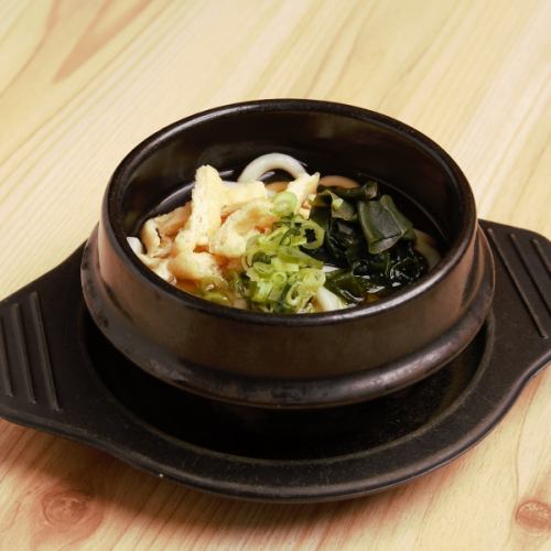 刻みきつねうどん