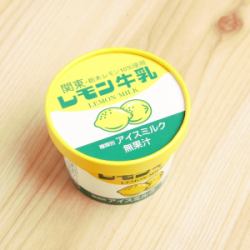Lemon milk ice cream