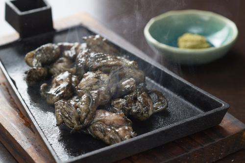 大山鶏もも焼き（塩／タレ）味噌キャベツ付き