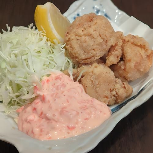 鶏唐揚げ　紅生姜マヨ