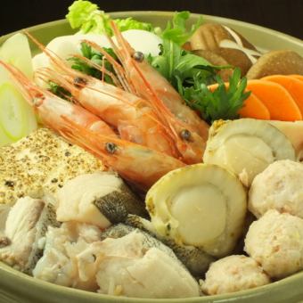 [Recommended for various banquets] With your choice of hotpot...80 minutes all-you-can-drink 7-course course 4,500 yen → 4,000 yen