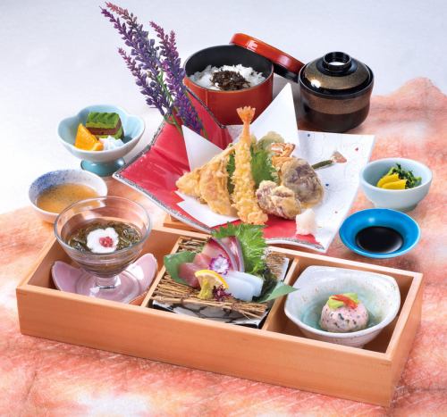 Lunch tempura box set