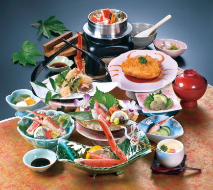 [Peace celebration dish] Celebration crab kaiseki [11 dishes in total] 7,700 yen (tax included)