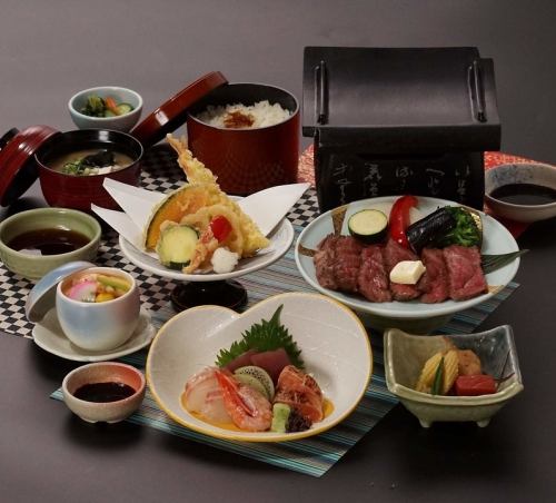 里山ステーキ御膳