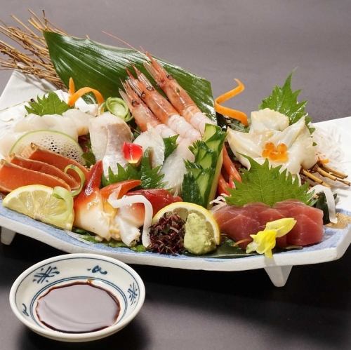 北海刺身7種盛り