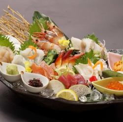 北海刺身10種盛り