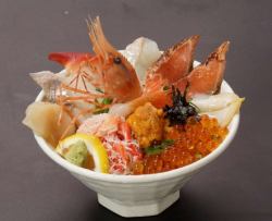 特上海鮮丼