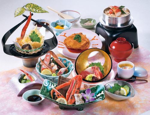 かにづくし釜飯会席