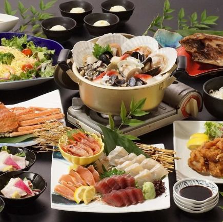 Large plate course (90 minutes all-you-can-drink included) 6,000 yen