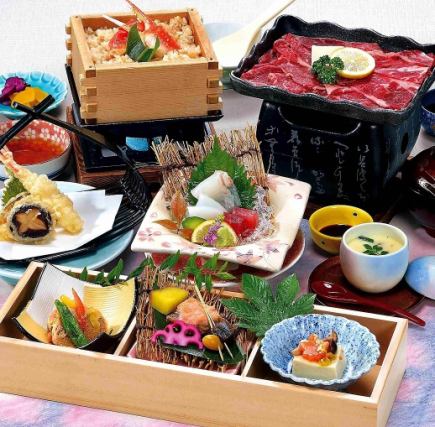 【장수 축하 플랜】플랜 A(양주 레몬 스테이크 고젠)