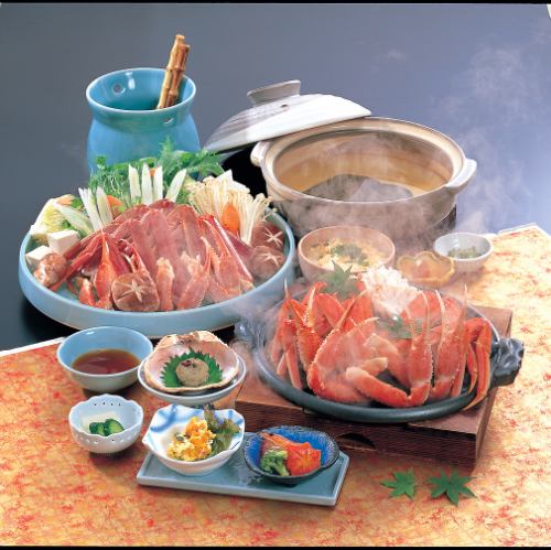 かにすき&やきがに会席