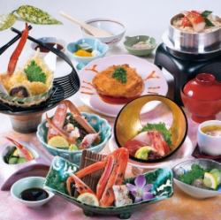 Crab-filled Kamameshi Kaiseki Course