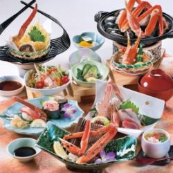 Steamed crab with local sake