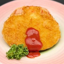 手造りカニクリームコロッケ