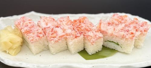 かにの押し寿司