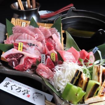 ☆僅限情侶☆特殊場合的預訂包括11道菜和2小時無限暢飲的“Magurotei套餐”,價格為15,000日元(含稅)