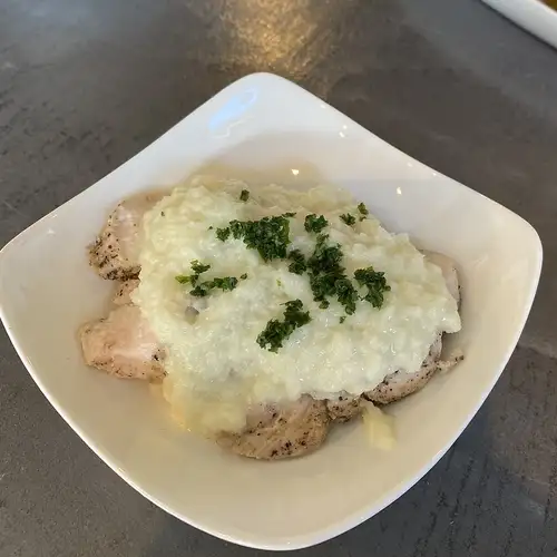 冷製つくば鶏むね肉のジンジャーソース