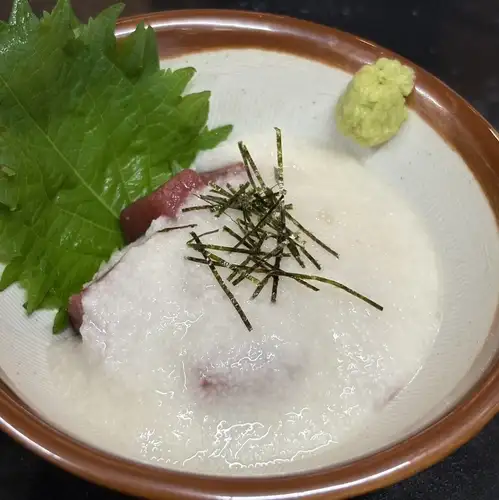 マグロの山掛け