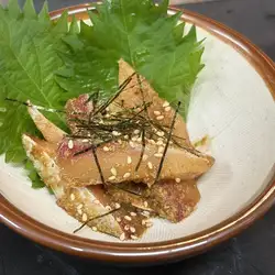 Hakata-style sesame yellowtail